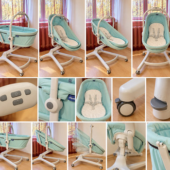 Chicco Baby Hug 4 in 1 — люлька, шезлонг и стульчик