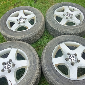 VW Touareg valuveljed 17", 5x130 rehvidega