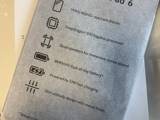 Xiaomi Pad 6 8/256GB