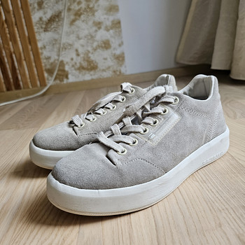 Серые кроссовки G-Star RAW из искусственной кожи