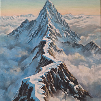 Maal "Tee tipuni" 70x50 "Путь к вершине"