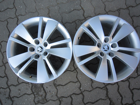 Оригинальные литые диски SKODA SUPERB, 3 шт., 18"