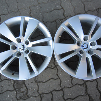 Оригинальные литые диски SKODA SUPERB, 3 шт., 18"