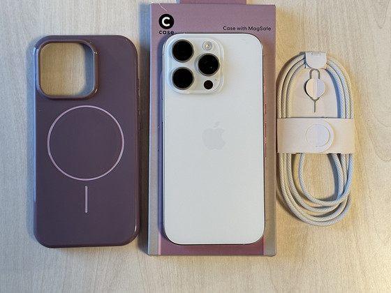 Apple iPhone 16 Pro White Ti 512GB как новый! Аккумулятор 100%