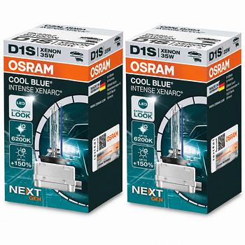 Osram D1S Cool Blue Intense NextGen 6200K (2 tk)