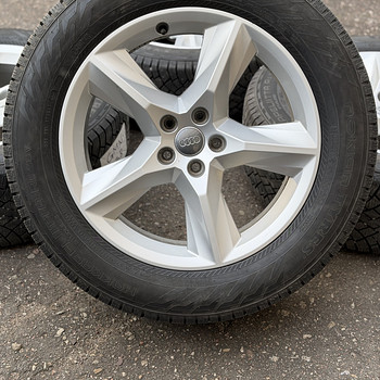 19" оригинальные диски Audi Q7 5x112 + Nokian m+s 255/55/19