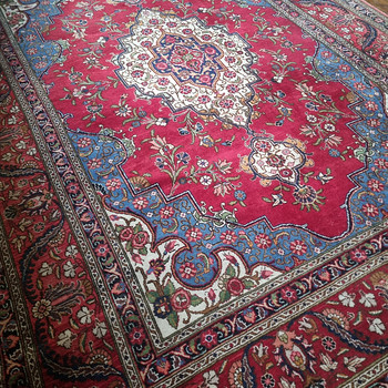 Tabriz Käsitöö vaip carpet Villane