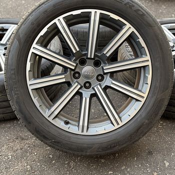 20" Audi originaalveljed 5x112 + suverehvid 285/45/20