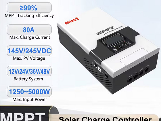 Päikesekontroller MUST 80A 245V
