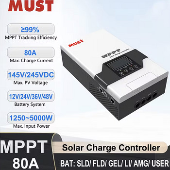 Солнечный контроллер MUST 80A 245V