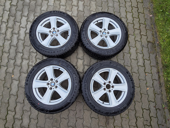 Диски + зимние шины 255/55/18 для BWM E70