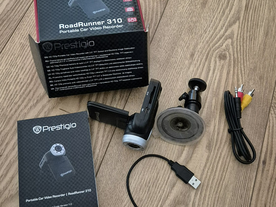 PRESTIGIO ROADRUNNER 310 ВИДЕОРЕГИСТРАТОР, КАМЕРА.