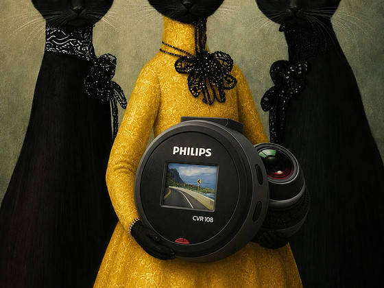 Новая автомобильная камера Philips, камера