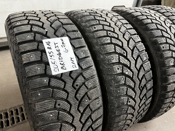 205/55 R16 BRIDGESTONE 6–7 мм