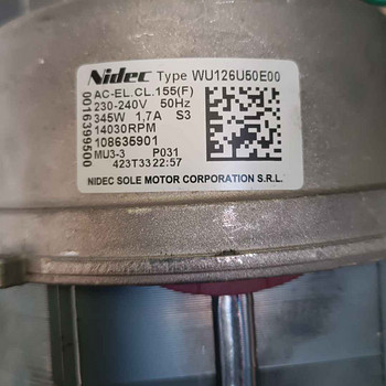 Электродвигатель Nidec WU126U50E00 для стиральных машин Elec