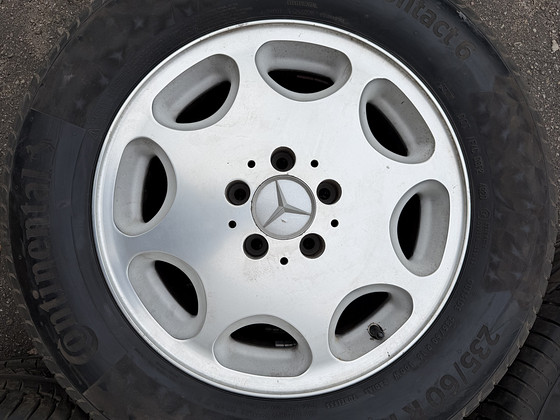 16" оригинальные диски Mercedes-Benz W140 S-класс 5x112 + шины
