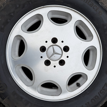 16" оригинальные диски Mercedes-Benz W140 S-класс 5x112 + шины