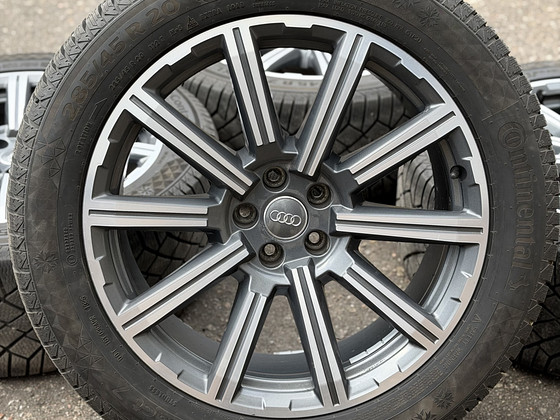 20" оригинальные диски Audi Q7 5x112 + 285/45/20 m+s как новые