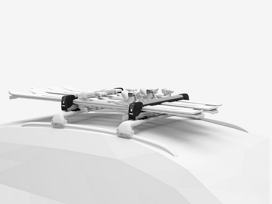 Suuskade ja lumelaua auto hoidik Thule SnowPack Extender 739
