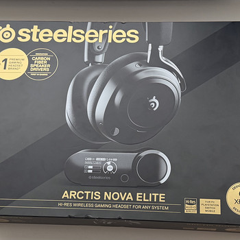 SteelSeries Arctis Nova Elite , Obsidian / Sage Gold