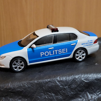 Skoda superb 1/43 Eesti Politsei 1:43