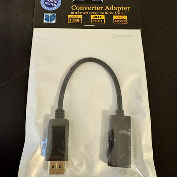 Адаптер DisplayPort (M) — HDMI (F)