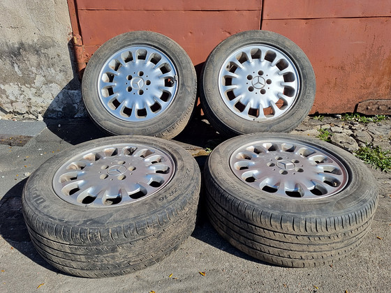 Mercedes veljed + rehvid 225/55 ZR16