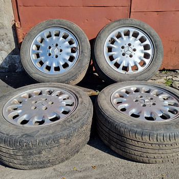Mercedes veljed + rehvid 225/55 ZR16