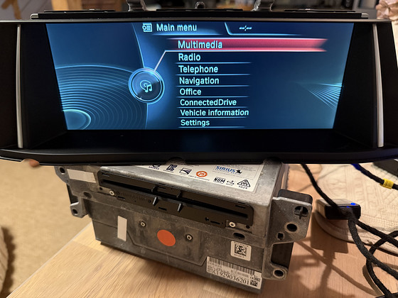BMW NBT HU raadio/CD/navi