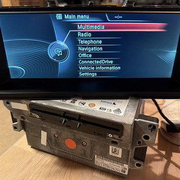 BMW NBT HU raadio/CD/navi