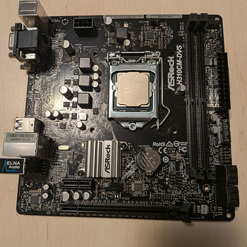 I5-9400f + Asrock H310CM-DVS + Jahuti