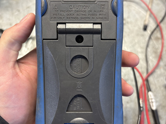 Multimeter limit 610