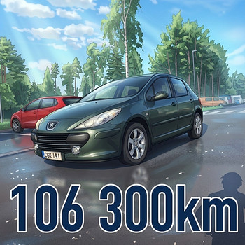 Peugeot 307 1.6 80kw bensiini 2007