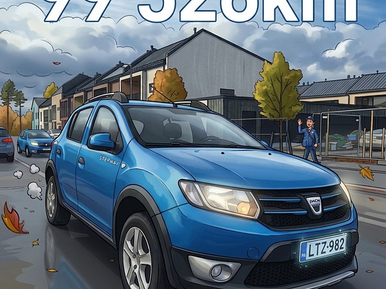 Dacia sandero 0.9 TCe 66 kw bensiini. 2013