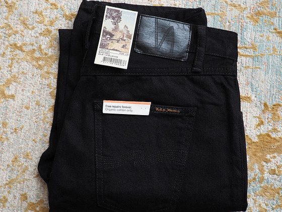 Новые NUDIE JEANS прямые органические женские джинсы W29