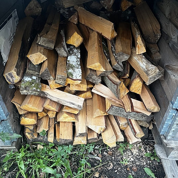 Дрова колотые, ольха, 30–40 см.