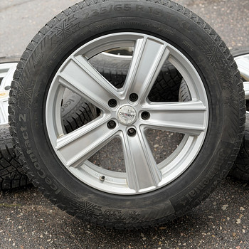 19" Dezent veljed 5x120 + naastrehvid 235/65/19 + andurid