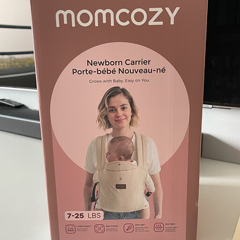 Ergonoomiline kandekott Momcozy WeeSnug vastsündinutele 0–12