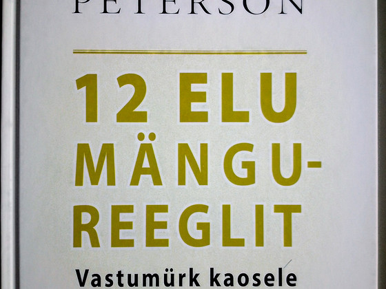 Raamat: 12 elu mängureeglit (Jordan B. Peterson)