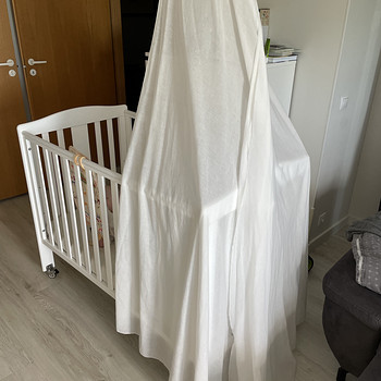 Voodikate Leander Linea / Luna beebivoodile, White