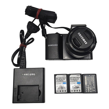Peegelkaamera Samsung NX1000 + Laadija + Aku 3tk