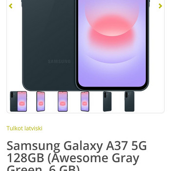 Samsung galaxy a37