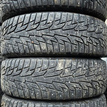 R16 шипованные шины Hankook 205/60/16 - установка