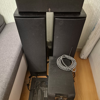 Yamaha 5.1 kodukino komplekt + Kenwoodi ресивер