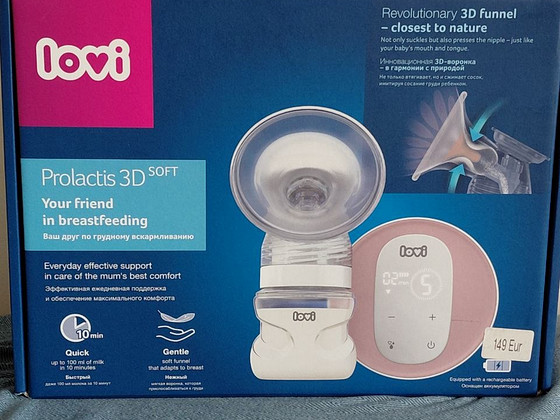 Rinnapump LOVI Prolactis 3D Soft elektriline rinnapump