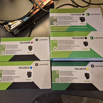 Оригинальные тонеры Lexmark CS720 / CS725 / CX725, НОВЫЕ