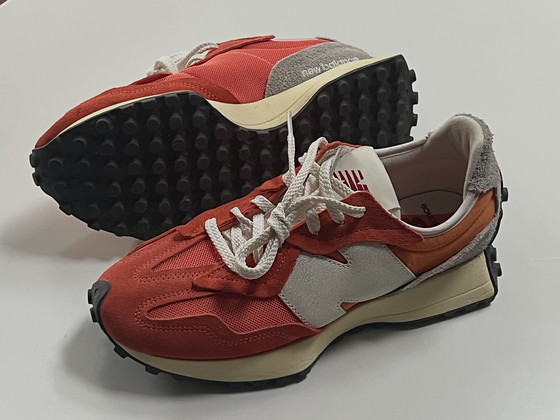 New Balance 327 Gulf Red Sun Glow