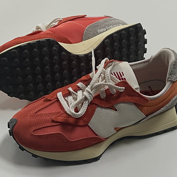 New Balance 327 Gulf Red Sun Glow
