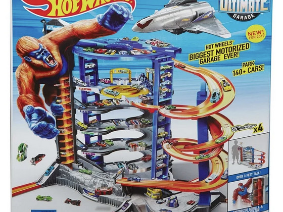 Hot Wheels Super Ultimate Garage с гориллой