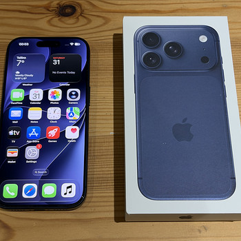 Apple iPhone 17 Pro Deep Blue 256GB, 2 kuud vana! Garantii!